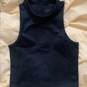 Girlfriend Collective Freddie Mockneck Bra in XS